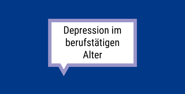Rechteckige Sprechblase auf blauem Hintergrund in der 